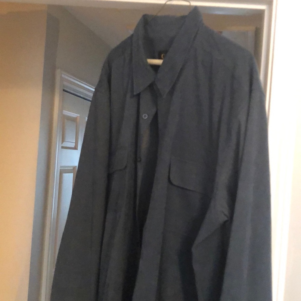 XL suede shirt